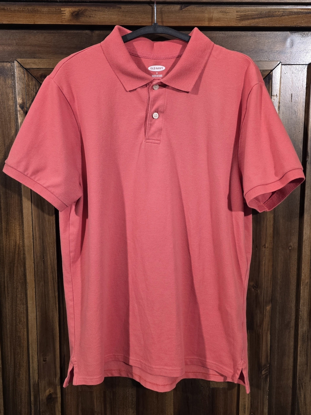 Old Navy Men's Polo Shirt - Coral